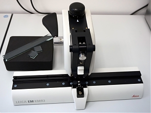 Аппарат для заточки микротомных ножей Leica EM KMR3, Leica Microsystems, Германия, 2013 г. 