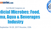 3 мировой конгресс: Полезные микробы в пище, фармацевтической продукции, воде и прохладительных напитках