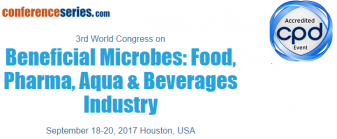 3 мировой конгресс: Полезные микробы в пище, фармацевтической продукции, воде и прохладительных напитках